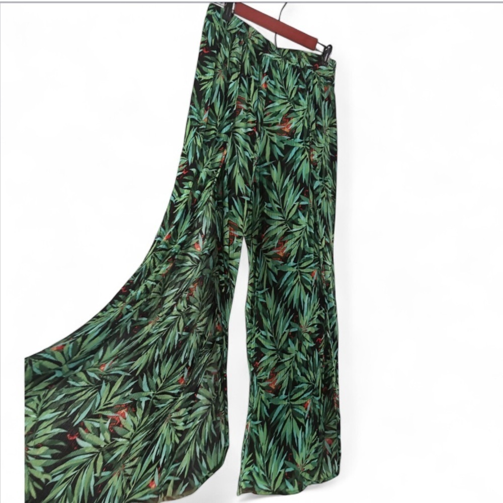 Hydraulic Palazzo Front Slit Pants EUC
